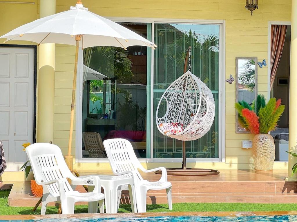 Mantra Pattaya Pool Villa With Jacuzzi In Pattaya-Pet-Friendly Jomtien Exterior foto