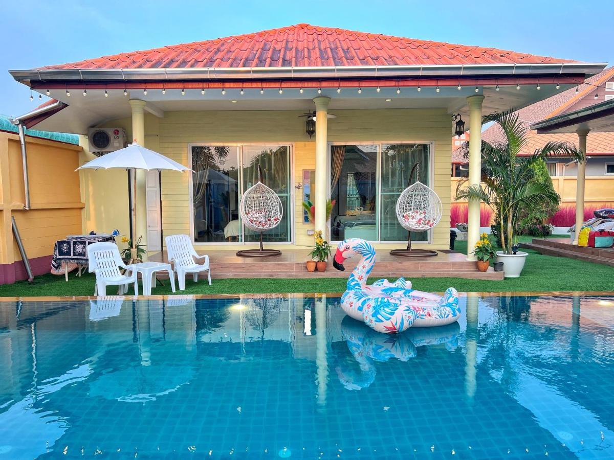 Mantra Pattaya Pool Villa With Jacuzzi In Pattaya-Pet-Friendly Jomtien Exterior foto